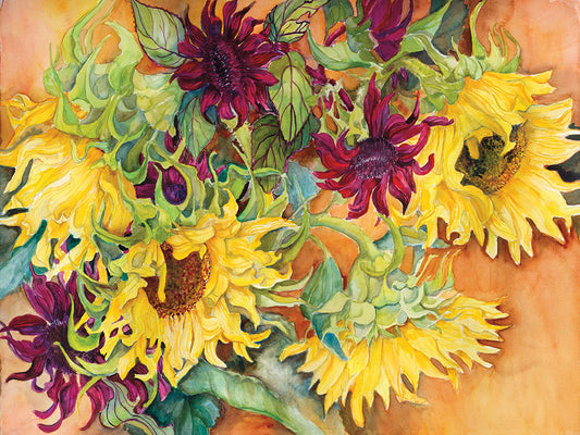 Nodding Heads Sunflowers