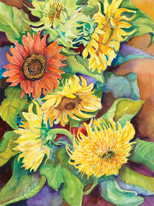 A Variety of Sunflowers