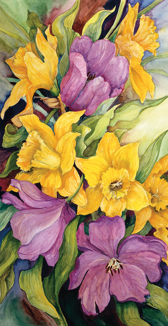 Tulips And Daffodils