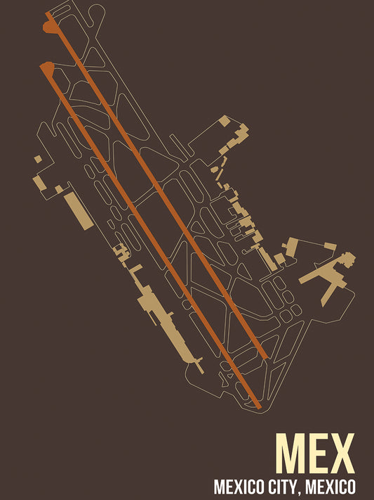 MEX Airport Layout