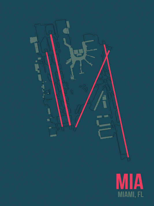 MIA Airport Layout