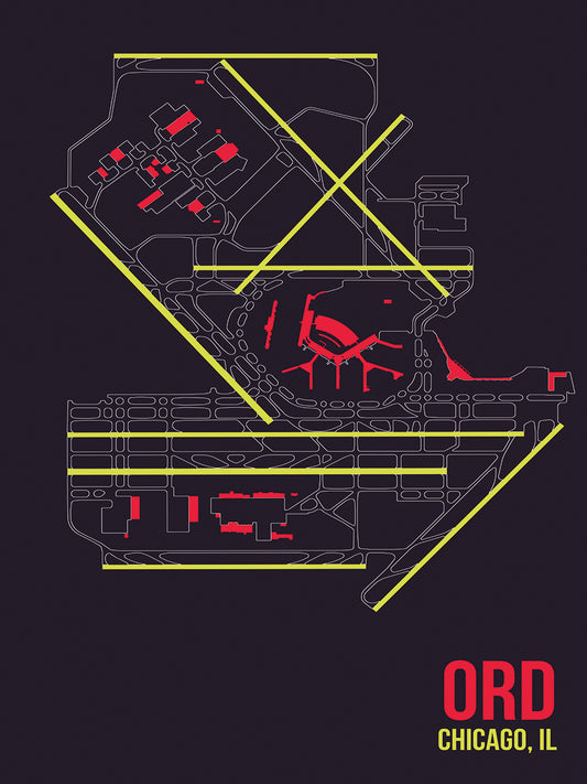 ORD Airport Layout