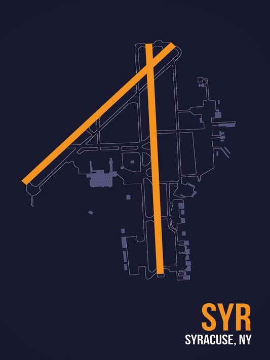 SYR Airport Layout