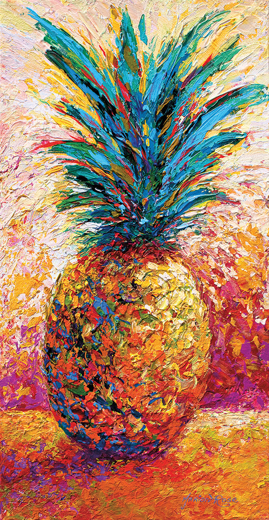 Pineapple Expression Canvas Print