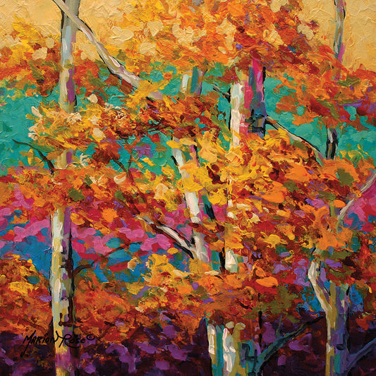 Abstract Autumn III Canvas Print