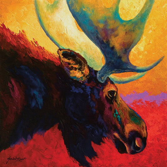 Alaska Spirit Moose Canvas Print