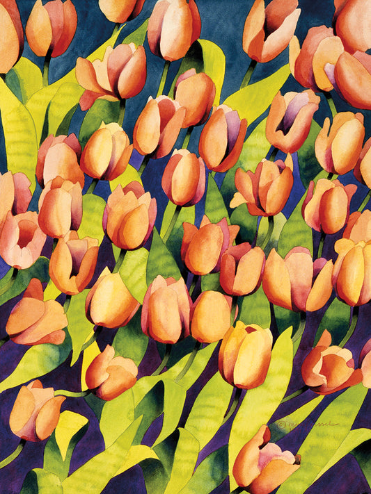Santa Fe Tulips Canvas Prints