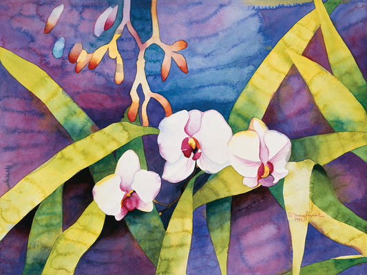 Water Orchids Canvas Prints