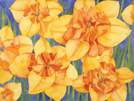 Yellow Daffodils Canvas Prints
