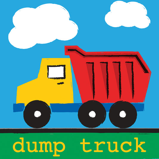 Dump Truck Canvas Print