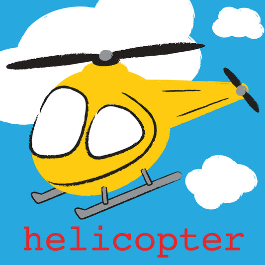 Helicopter Canvas Print