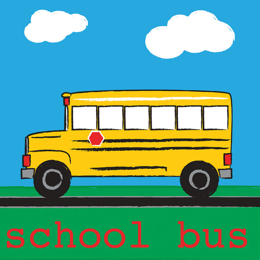 School Bus Canvas Print