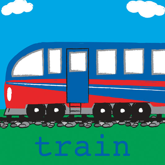 Train - Modern Canvas Print