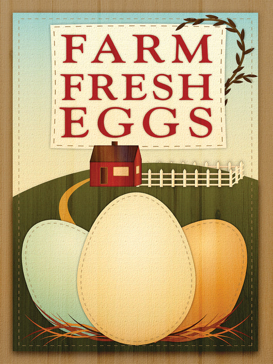 Farm Fresh Eggs Canvas Print