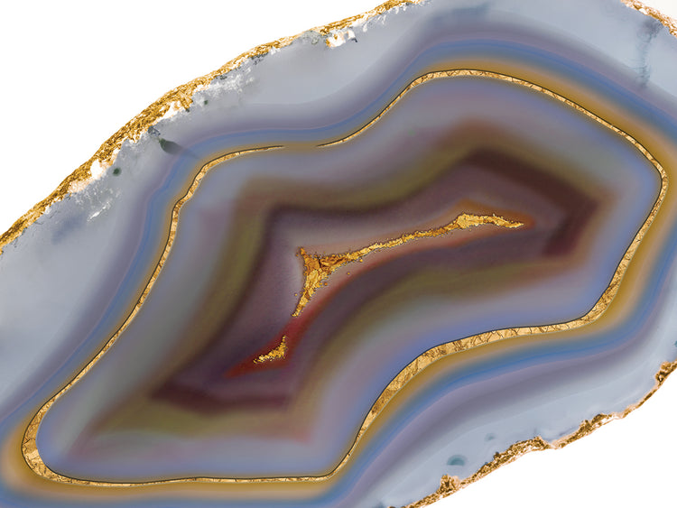 Golden Core Agate