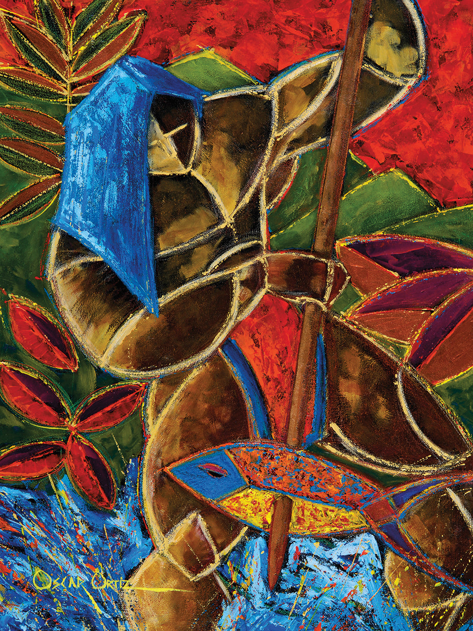 Guarani Hombre De Familia