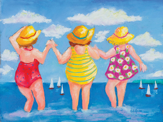Beach Ladies In The Water