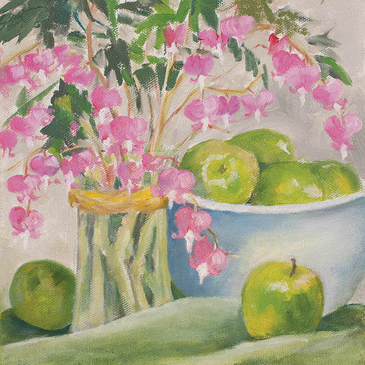 Flowers - Pink And Green Apples