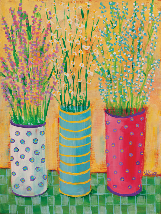 Vases 3 - Pink Blue Pink