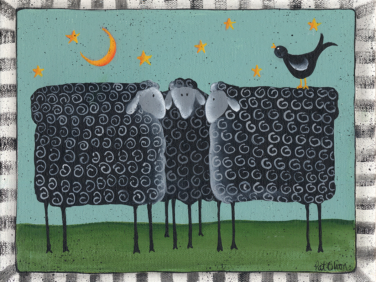 The Gathering Of Three Black Sheep