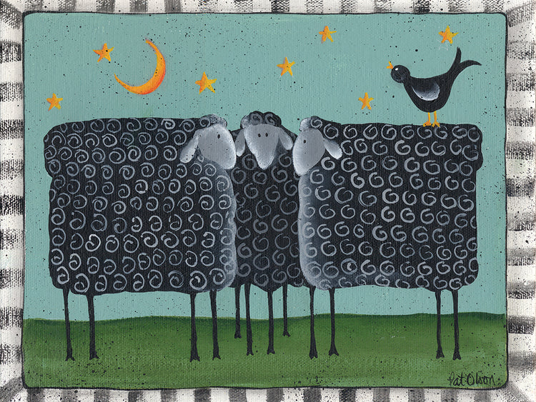 The Gathering Of Three Black Sheep