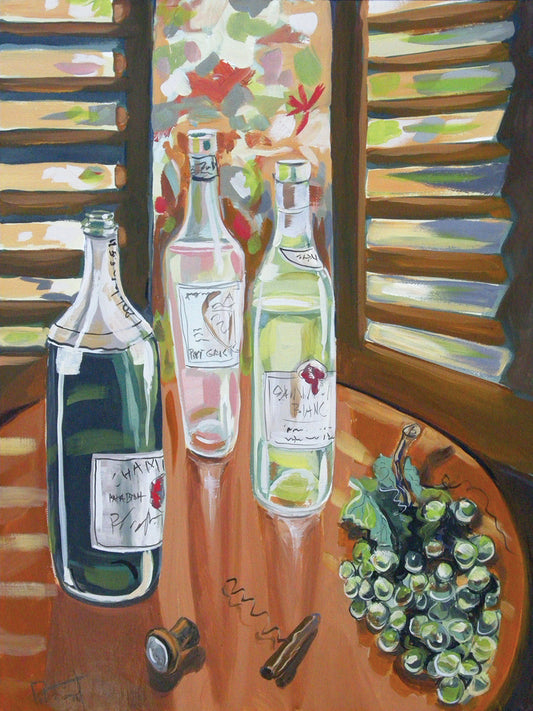 Wine Tasting Canvas Print