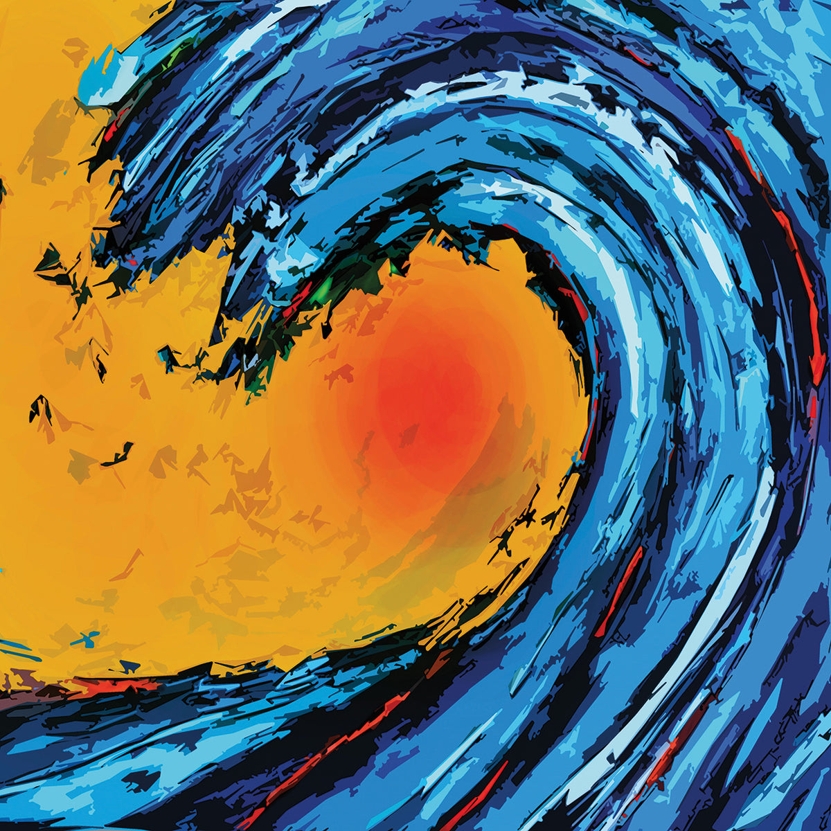 Cresting Wave