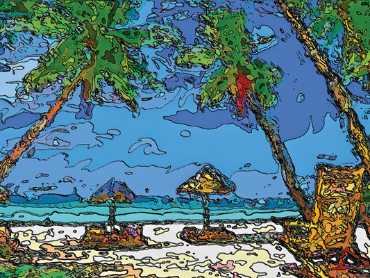 Tropic Getaway Canvas Print