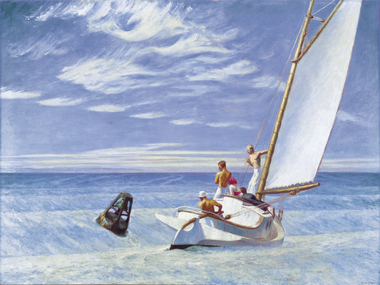 Hopper-Ground Swell Canvas Print