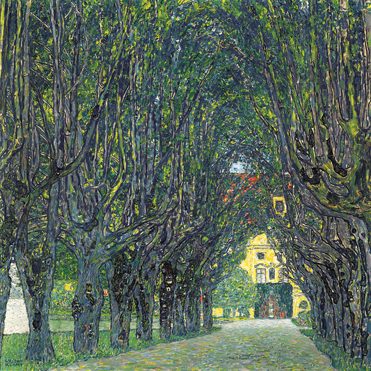Klimt-Allee Im Park Von Schloss Kammer Canvas Print