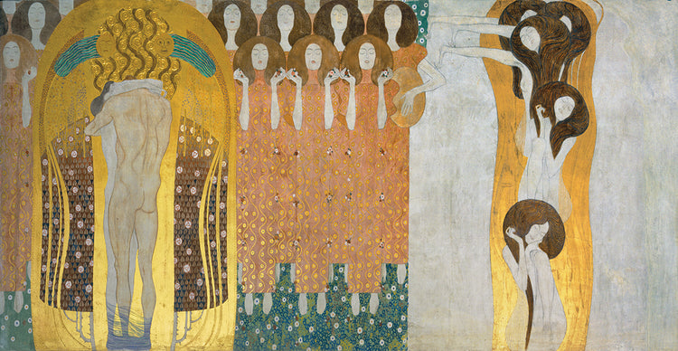 Klimt - Beethoven Frieze - Detail