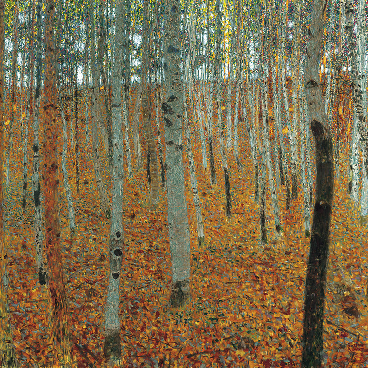 Klimt-Forest of Beech Trees