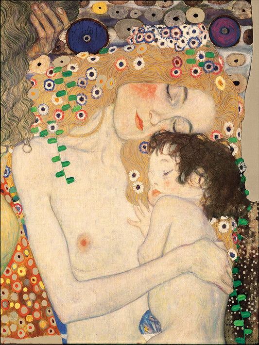 Klimt-Three Ages Canvas Print