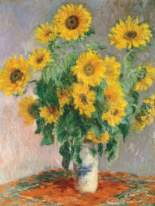 Monet-Sunflowers