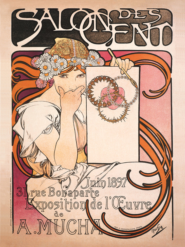Mucha-Salon des Cent Exhibition