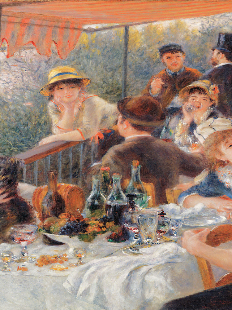 Renior-Luncheon of the Boating Party-Detail