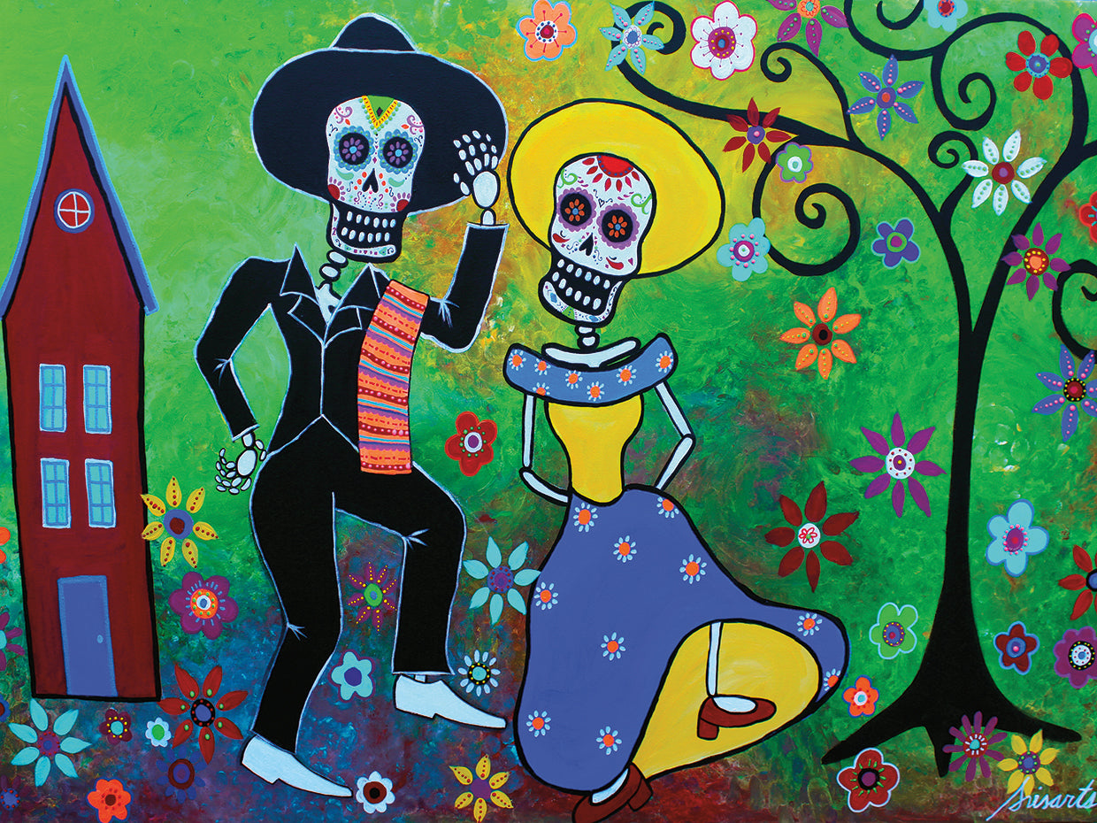 Lienzo Taco Diablo Bailar