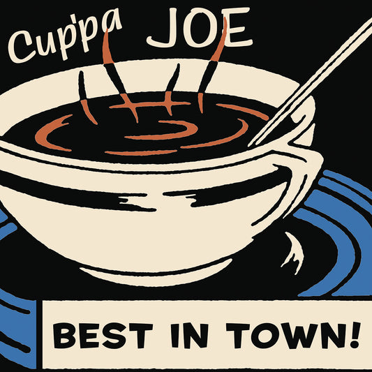 Cup’Pa Joe Best In Town Canvas Print