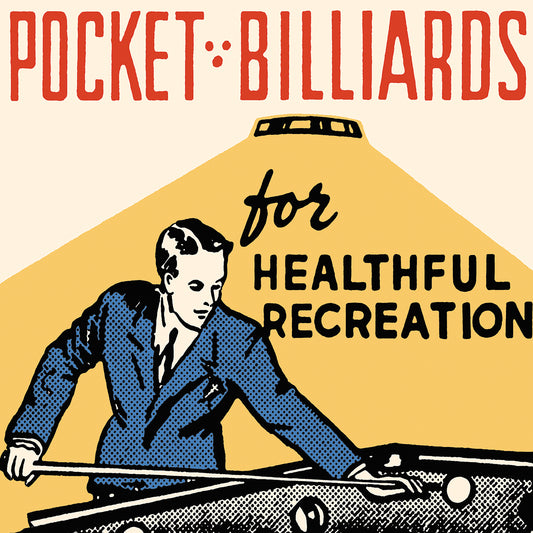 Pocket Billiards For Healthful Recreation Canvas Print