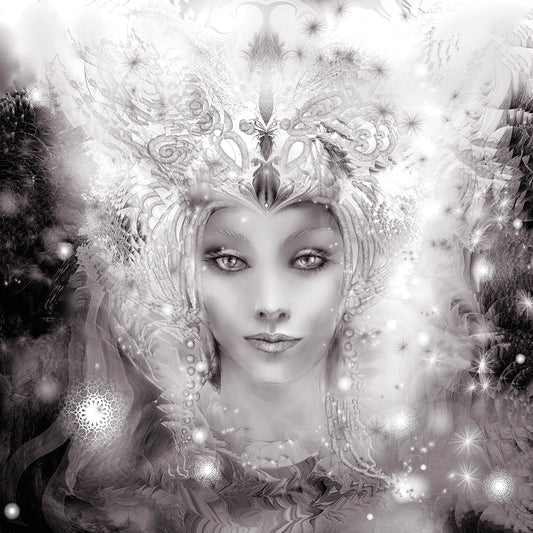 Snowmaid 3 Canvas Art
