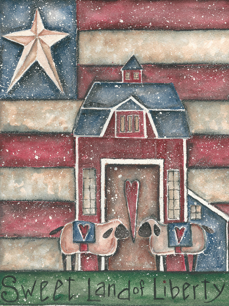 Sweet Land Of Liberty Primative