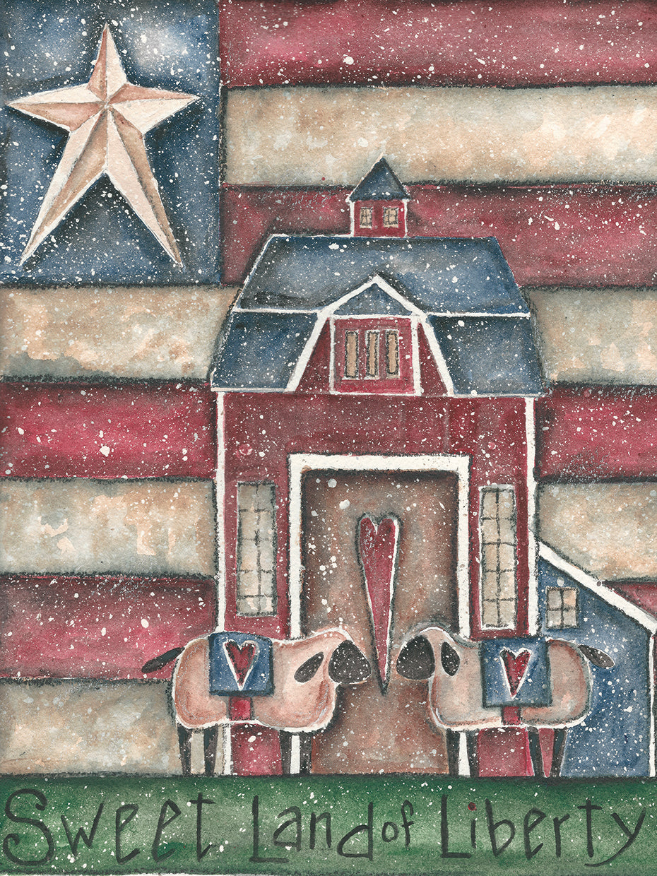 Sweet Land Of Liberty Primative