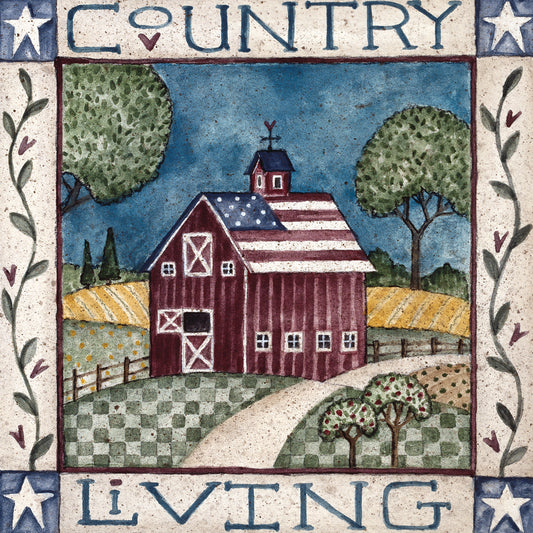 Country Living Canvas Print
