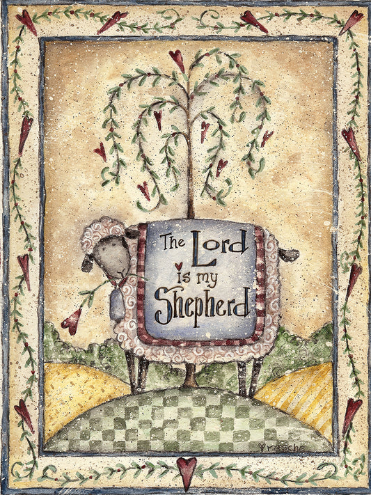 The Lord Is My Shepherd Canvas Print