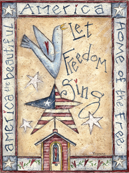 Let Freedom Sing Canvas Print