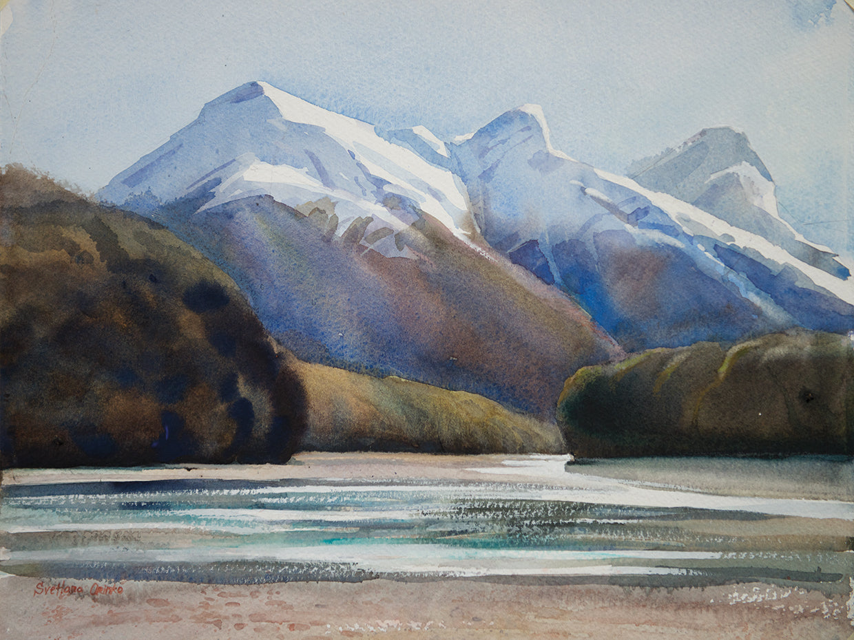 Valle del río Dart, arte en lienzo Paradise