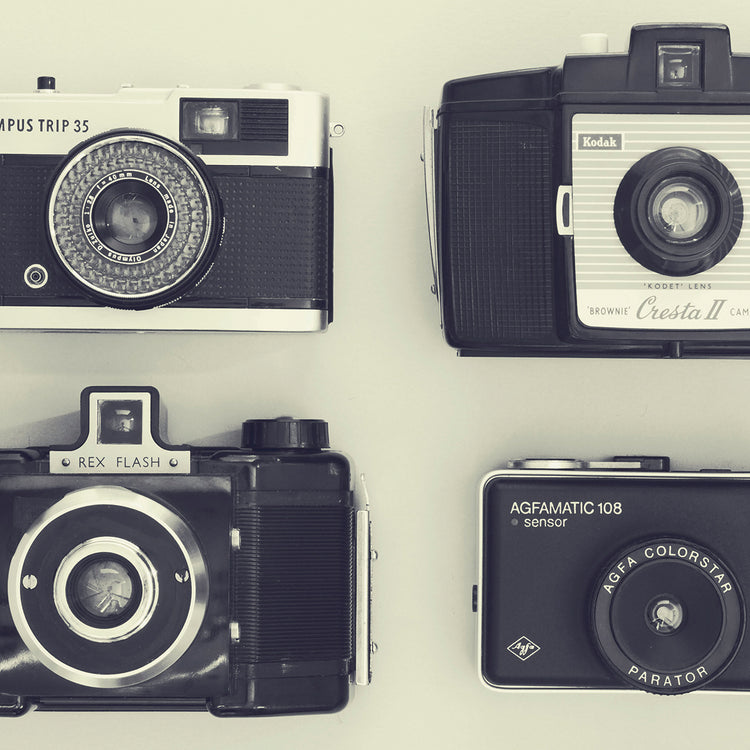 4 Vintage Cameras