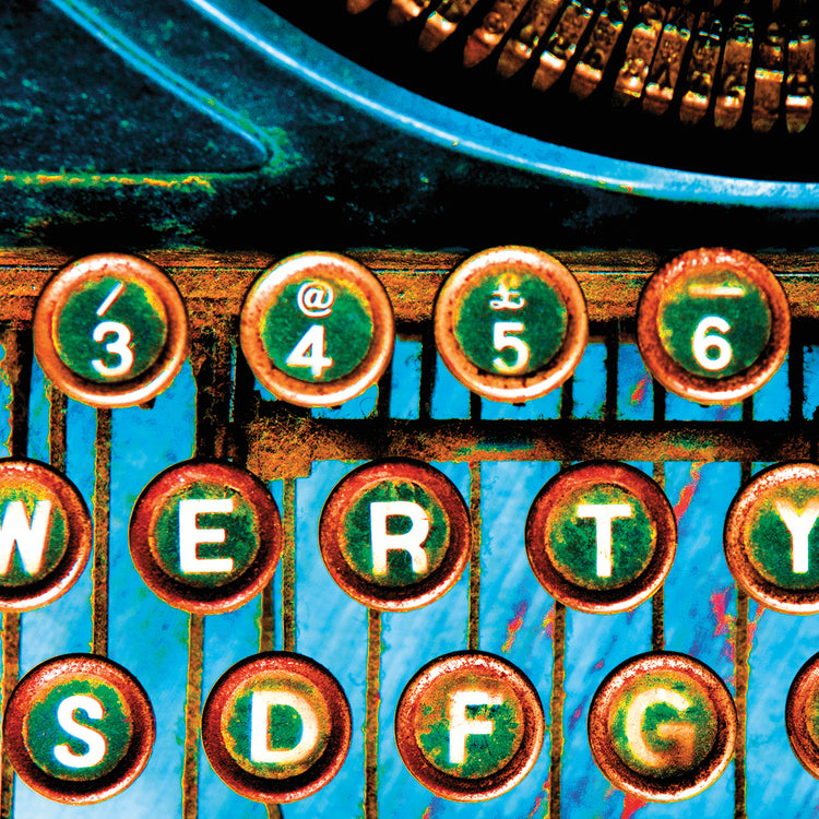 High Contrast Typewriter