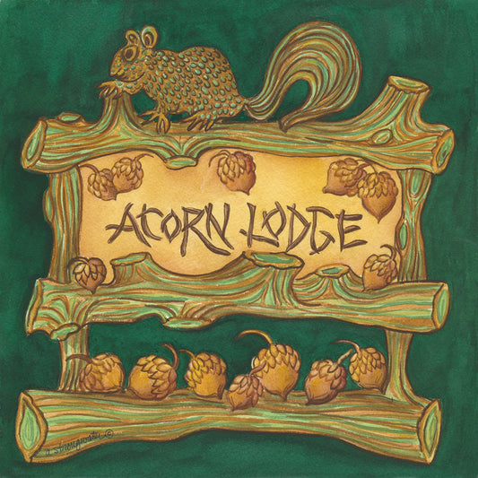 Adirondack Acorn Lodge Canvas Prints