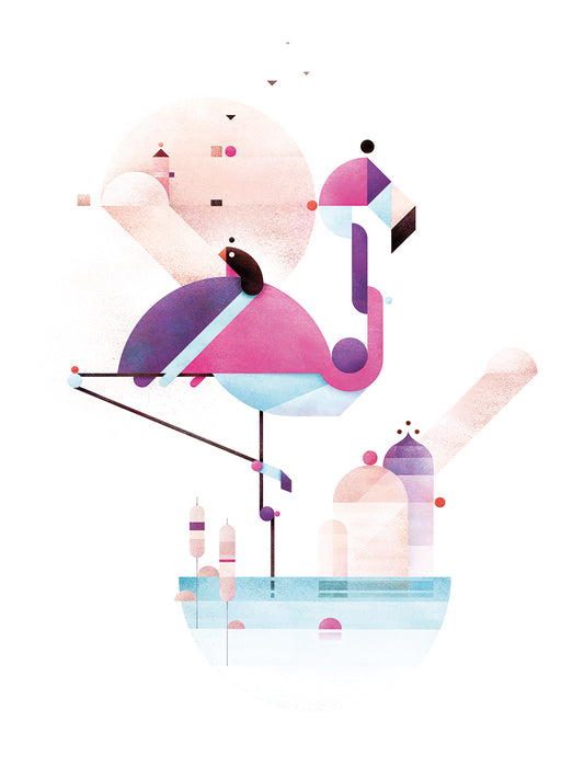 Placido Flamingo Canvas Art